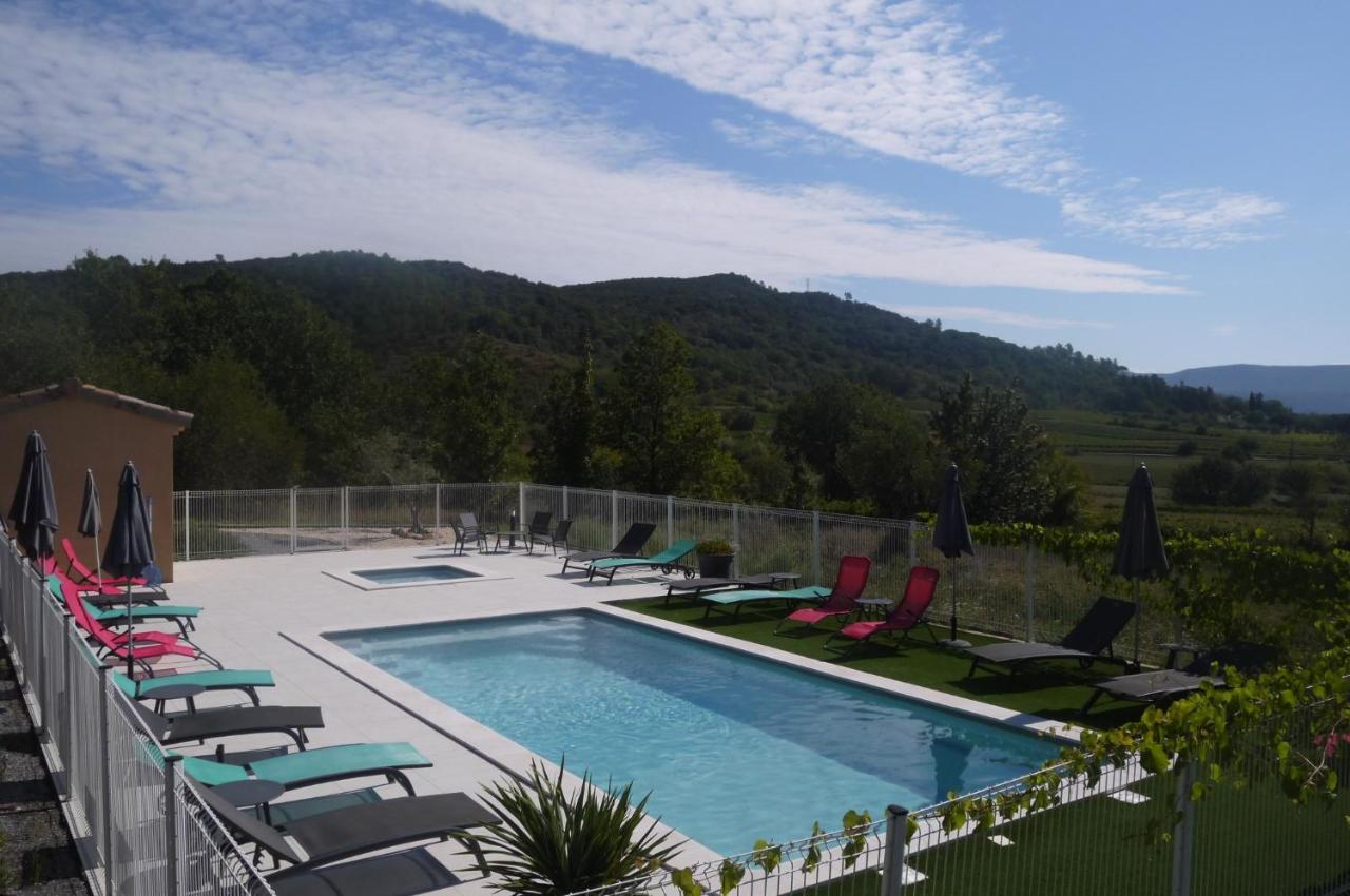 Vila Les Oliviers Vallon-Pont-dʼArc Exteriér fotografie