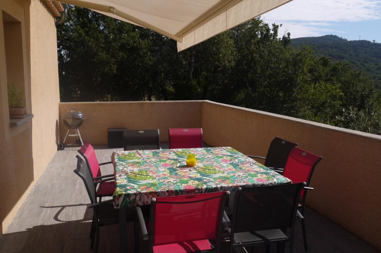 Vila Les Oliviers Vallon-Pont-dʼArc Exteriér fotografie